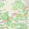 Itinéraire Pamiers - Montégut Plantaurel (Grande Traversée), distance, dénivelé, altitude, carte, profil, trace GPS