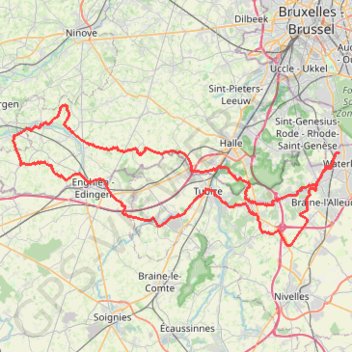 Itinéraire Sortie à vélo, distance, dénivelé, altitude, carte, profil, trace GPS