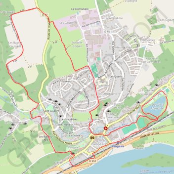Itinéraire Rando SD, distance, dénivelé, altitude, carte, profil, trace GPS