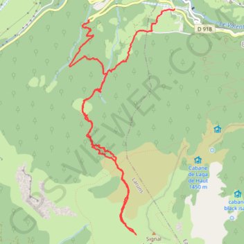 Itinéraire Col de Gourzy, distance, dénivelé, altitude, carte, profil, trace GPS