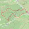 Itinéraire La Source de la Berre - Cascastel-des-Corbières, distance, dénivelé, altitude, carte, profil, trace GPS