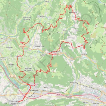 Itinéraire Petit tour en vallée verte, distance, dénivelé, altitude, carte, profil, trace GPS