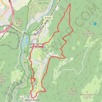 Itinéraire metro 260425-153312, distance, dénivelé, altitude, carte, profil, trace GPS