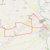 Itinéraire parcours après midi, distance, dénivelé, altitude, carte, profil, trace GPS