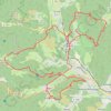 Itinéraire Drumont et Treh depuis Urbès, distance, dénivelé, altitude, carte, profil, trace GPS