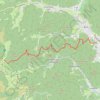 Itinéraire Descente Grand Ballon Guebwiller, distance, dénivelé, altitude, carte, profil, trace GPS