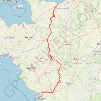 Itinéraire Velo Francette, distance, dénivelé, altitude, carte, profil, trace GPS