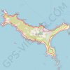 Itinéraire C'est Houat que je préfère, distance, dénivelé, altitude, carte, profil, trace GPS