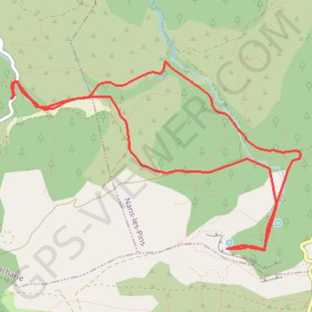 Itinéraire Source de l'Huveaune, distance, dénivelé, altitude, carte, profil, trace GPS