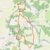 Itinéraire Circuit Est de Mérigny, distance, dénivelé, altitude, carte, profil, trace GPS
