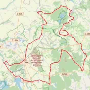 Itinéraire Napoléon et les Églises à pans de bois, distance, dénivelé, altitude, carte, profil, trace GPS