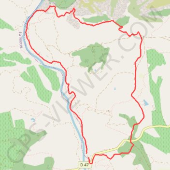 Itinéraire L'Endre-Moulin Gournié-Le Muy, distance, dénivelé, altitude, carte, profil, trace GPS