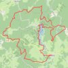 Itinéraire Morvan - secteur Chaumeçon - 49.7 km, distance, dénivelé, altitude, carte, profil, trace GPS