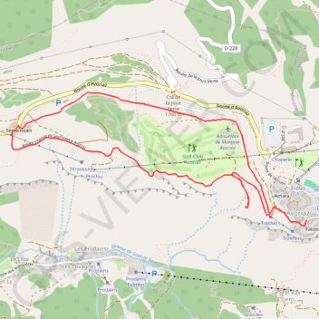 Itinéraire La Mine de la Lapiaz, le Lil'Stash et la Ferme de Séraussaix depuis Avoriaz, distance, dénivelé, altitude, carte, profil, trace GPS