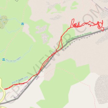 Itinéraire 25-AOU-21 16:58:28, distance, dénivelé, altitude, carte, profil, trace GPS