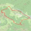 Itinéraire Bugarach de Camps sur Agly par col des Pechines, distance, dénivelé, altitude, carte, profil, trace GPS
