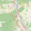 Itinéraire Sisteron - Aubignosc, distance, dénivelé, altitude, carte, profil, trace GPS