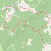 Itinéraire Cazenac, distance, dénivelé, altitude, carte, profil, trace GPS