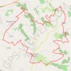 Itinéraire Gontaud de Nogaret, distance, dénivelé, altitude, carte, profil, trace GPS