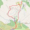 Itinéraire La Rhune en boucle par le plateau d'Ihizelai et les crêtes du Miramar, distance, dénivelé, altitude, carte, profil, trace GPS