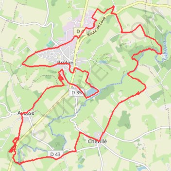 Itinéraire Echappée Végre, distance, dénivelé, altitude, carte, profil, trace GPS