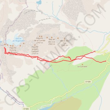 Itinéraire Marcieu, distance, dénivelé, altitude, carte, profil, trace GPS