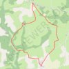 Itinéraire Courget, distance, dénivelé, altitude, carte, profil, trace GPS