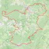 Itinéraire Tour de la Déodatie Sud (Vosges) (2022), distance, dénivelé, altitude, carte, profil, trace GPS