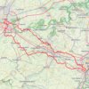 Itinéraire Boire à Gand, distance, dénivelé, altitude, carte, profil, trace GPS