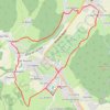 Itinéraire Pays Voironnais - Circuit du Marais de Chirens, distance, dénivelé, altitude, carte, profil, trace GPS
