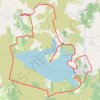Itinéraire De Botmeur au réservoir de Saint-Michel, distance, dénivelé, altitude, carte, profil, trace GPS