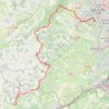 Itinéraire De Francheville à Saint-Christo-en-Jarez par les crêtes des Mts du Lyonnais, distance, dénivelé, altitude, carte, profil, trace GPS