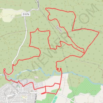 Itinéraire COLLINES DU BERGER, distance, dénivelé, altitude, carte, profil, trace GPS