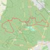 Itinéraire Boucle dans la forêt de Fontainebleau, distance, dénivelé, altitude, carte, profil, trace GPS