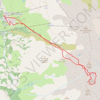 Itinéraire Tour de la roche des marches, distance, dénivelé, altitude, carte, profil, trace GPS