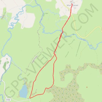 Itinéraire gps-trace-193 (1), distance, dénivelé, altitude, carte, profil, trace GPS