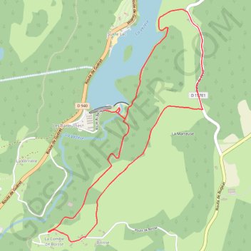 Itinéraire [Itinéraire] Le Saut du Loup, distance, dénivelé, altitude, carte, profil, trace GPS