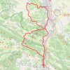 Itinéraire Escosse, distance, dénivelé, altitude, carte, profil, trace GPS