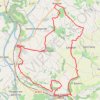 Itinéraire Le confluent du Lot et de la Garonne - Aiguillon, distance, dénivelé, altitude, carte, profil, trace GPS