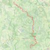 Itinéraire GR13 De St-Père (Yonne) à Glux-en-Glenne (Nièvre) (2020), distance, dénivelé, altitude, carte, profil, trace GPS