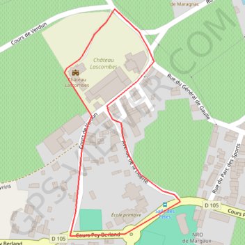 Itinéraire La Course des Enfants, distance, dénivelé, altitude, carte, profil, trace GPS