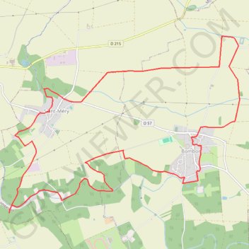 Itinéraire Au-delà du fief, distance, dénivelé, altitude, carte, profil, trace GPS