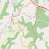 Itinéraire Moirax, sur la route des pèlerins de Saint-Jacques-de-Compostelle, distance, dénivelé, altitude, carte, profil, trace GPS