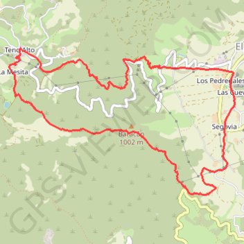Itinéraire Callejón de Teno and Baracán Summit, distance, dénivelé, altitude, carte, profil, trace GPS