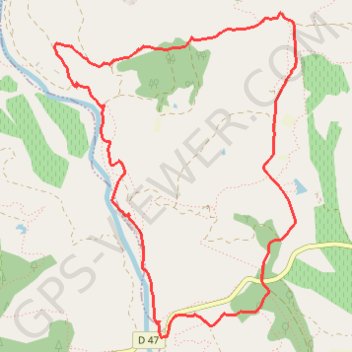 Itinéraire Le Muy - Les Pradinaux, distance, dénivelé, altitude, carte, profil, trace GPS