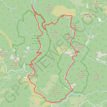 Itinéraire Saint-Raphaël Randonnée, distance, dénivelé, altitude, carte, profil, trace GPS