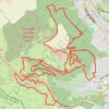 Itinéraire Les Crapauds - Rozérieulles, distance, dénivelé, altitude, carte, profil, trace GPS