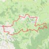 Itinéraire Le Chemin de Bouldoires, distance, dénivelé, altitude, carte, profil, trace GPS