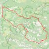 Itinéraire Le col de Jalcreste et la Vallée Française, distance, dénivelé, altitude, carte, profil, trace GPS