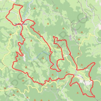 Itinéraire Vallée du Barbenan, distance, dénivelé, altitude, carte, profil, trace GPS